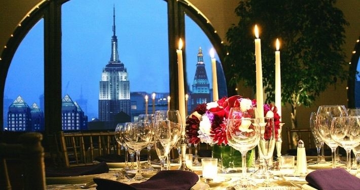 Table de réception à New-York Noce de Rêve by Flovinno